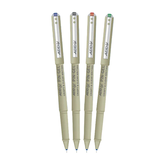 Add Gel PIN Gel Pen- Blue (Pack of 5)
