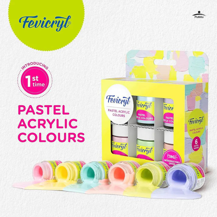 Fevicryl PASTEL ACRYLIC Colours