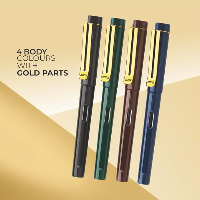 Zoox INK-IT GOLD A9 Fountain Pen