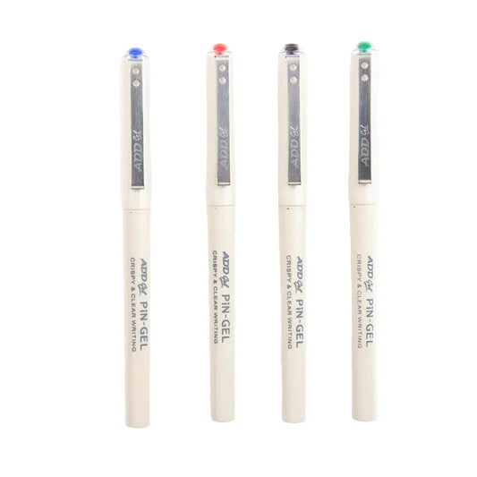 Add Gel PIN Gel Pen- Black (Pack of 5)