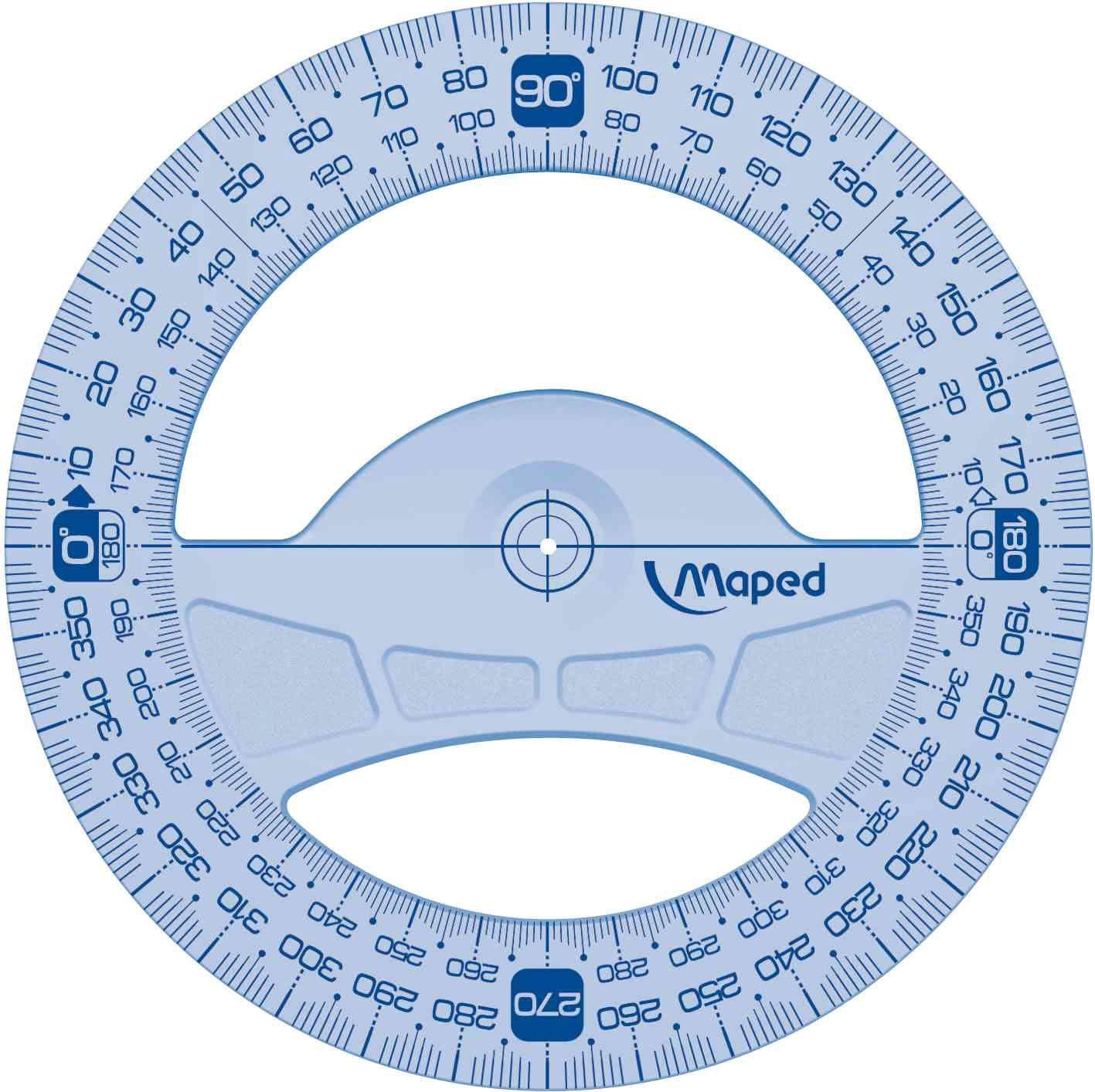 Maped 360 degree TRANSPARENT PROTECTOR- 15cm