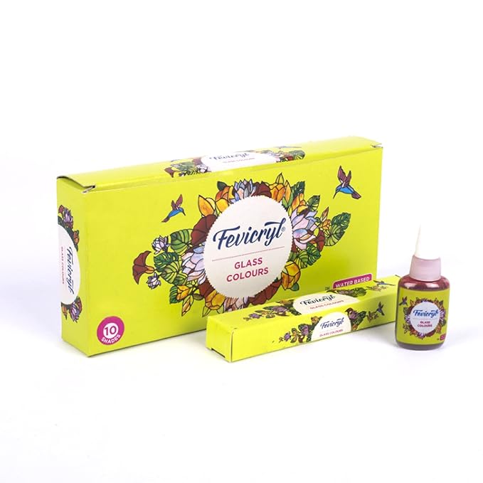 Fevicryl GLASS COLOUR 10 Shades