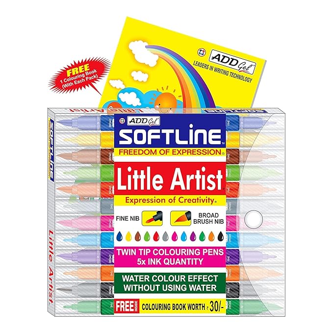 Add Gel LITTLE ARTIST 12 Dual Tip Pens