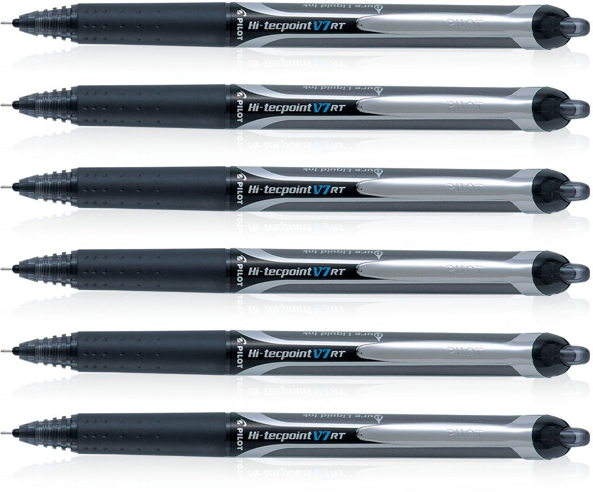 Pilot Hi-Tecpoint V7 RT Pen- Black