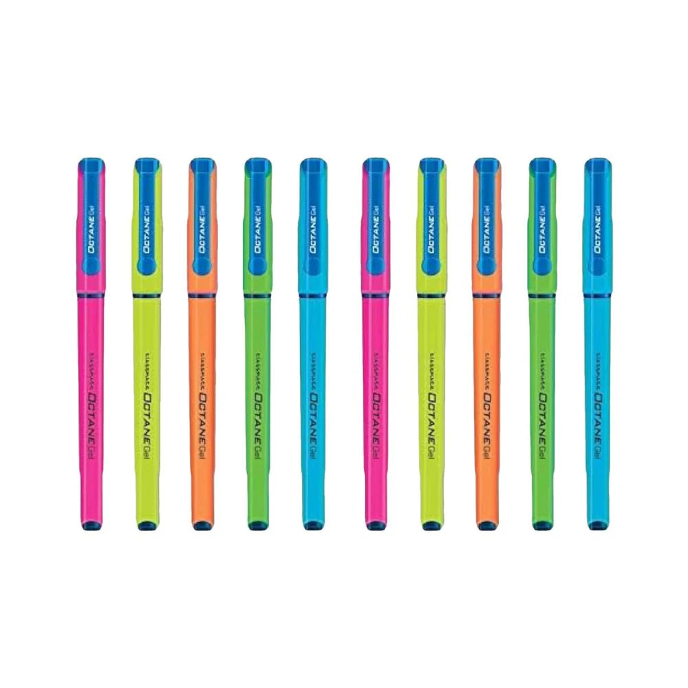 Octane NEON Gel Pen (Pack of 10)