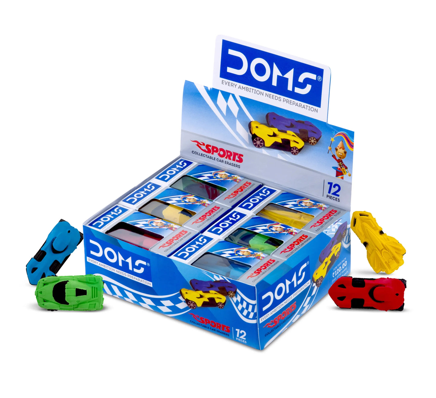 Doms SPORTS CAR Eraser