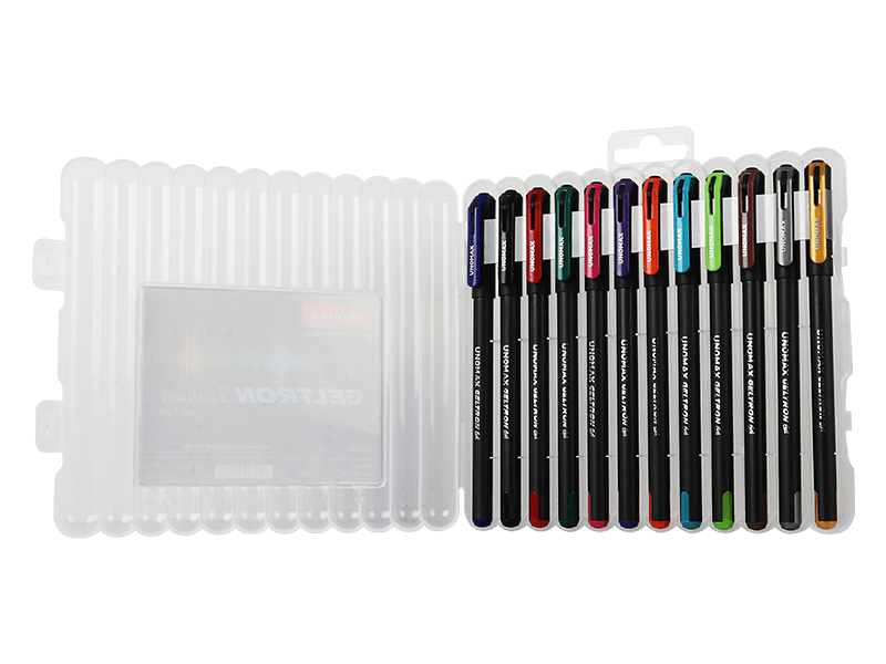 GELTRON FASHION Gel Pen (12 Pcs set)