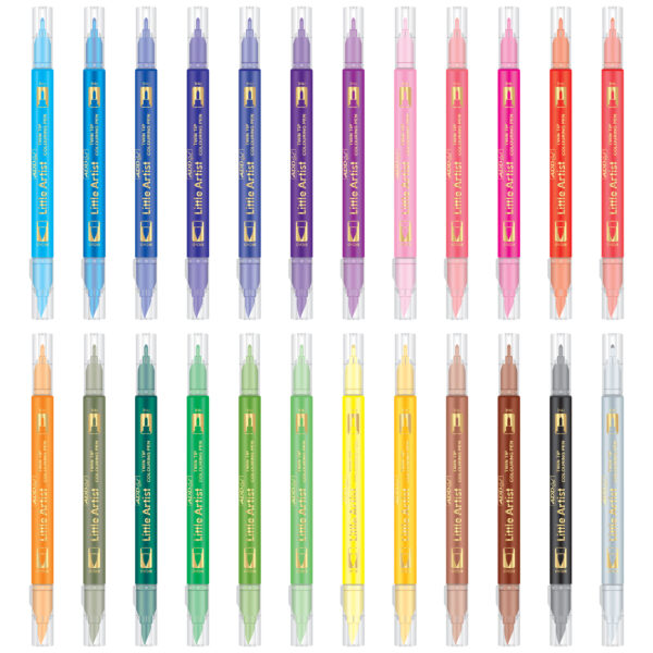 Add Gel LITTLE ARTIST 24 Dual Tip Pens