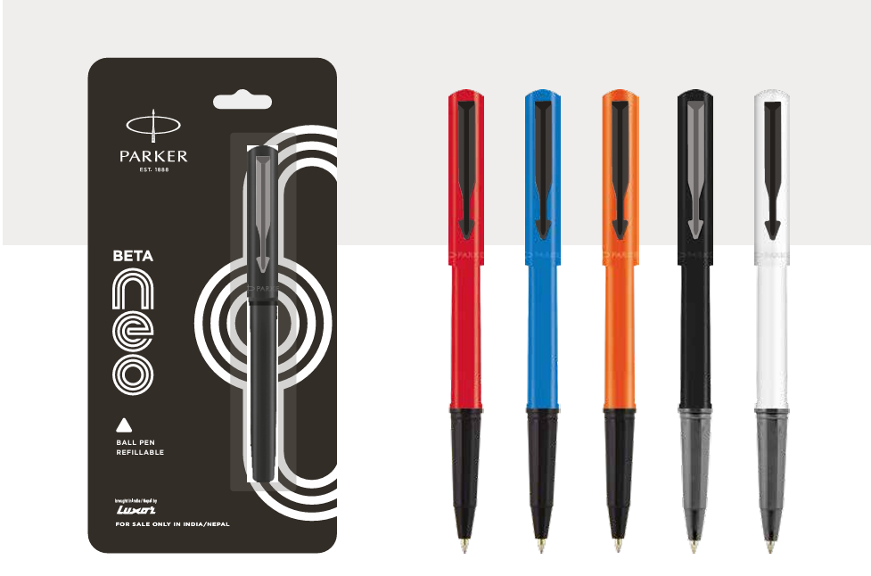 Parker BETA NEO ball pen with coated clip