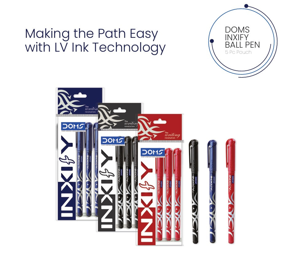 Doms INXIFY Ball Pen (10pcs)