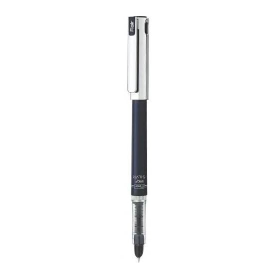 Flair INKY SILVER Fountain Pen