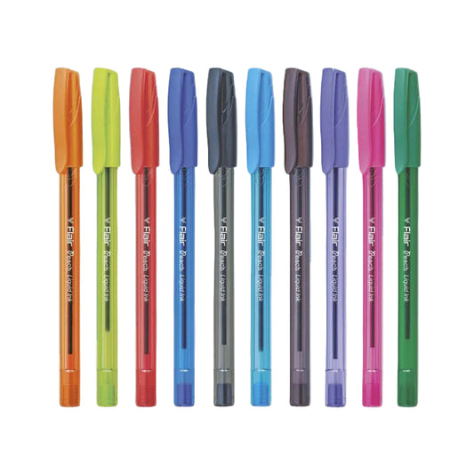 Flair PEACH Ball Pen (Set of 10)
