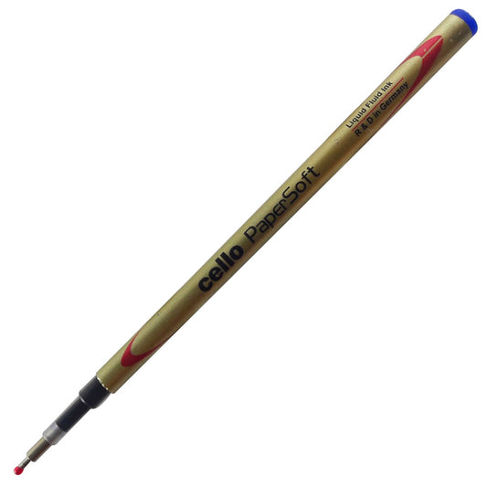 Cello PAPERSOFT Ball Pen Refill- Black (Pack of 10)
