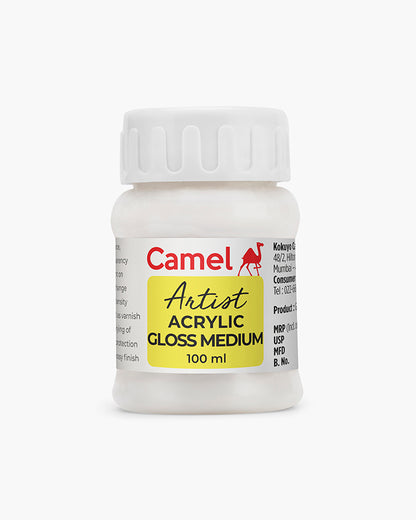 Camel Artist Acrylic Gloss Medium 100ml