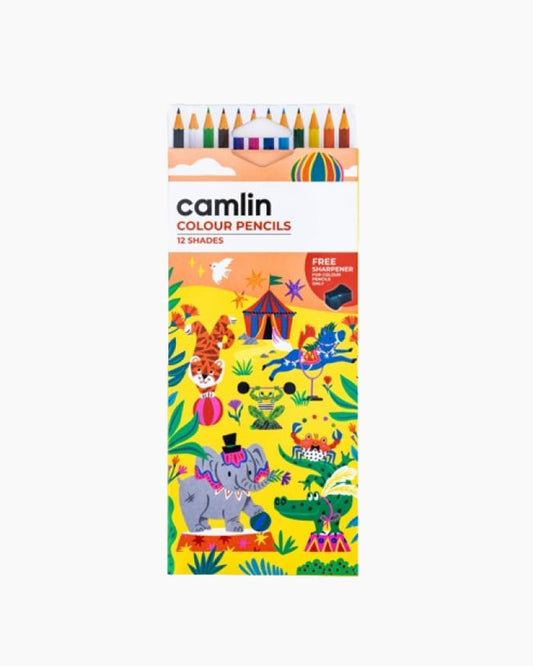 Camel COLOUR PENCIL FULL SIZED (12 Shades)