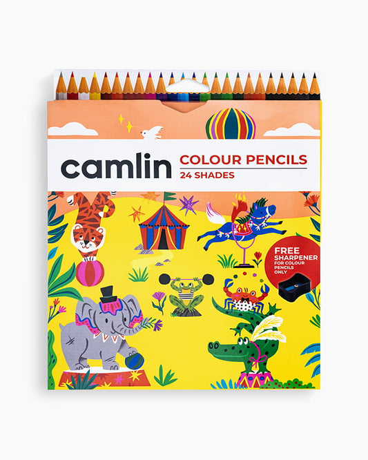 Camel COLOUR PENCIL FULL SIZED (24 Shades)