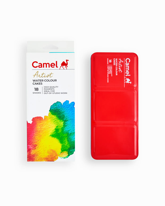 Camel Artist Water Colour Cake (18 Shades)