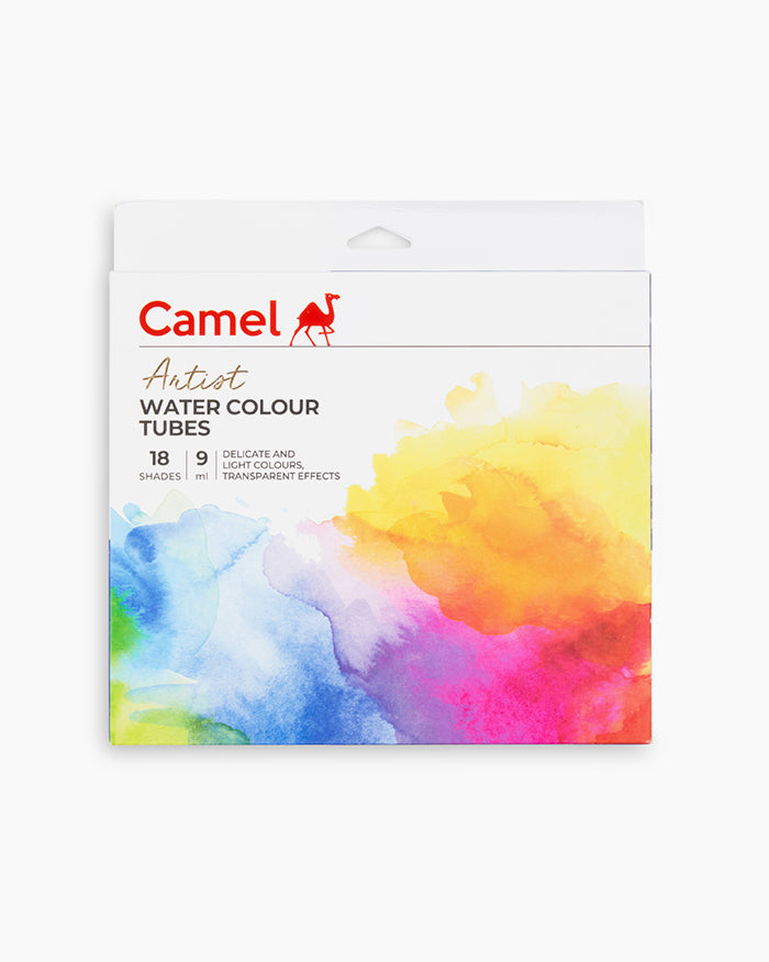 Camel Artist Water Colour Tube 9ml (18 Shades)