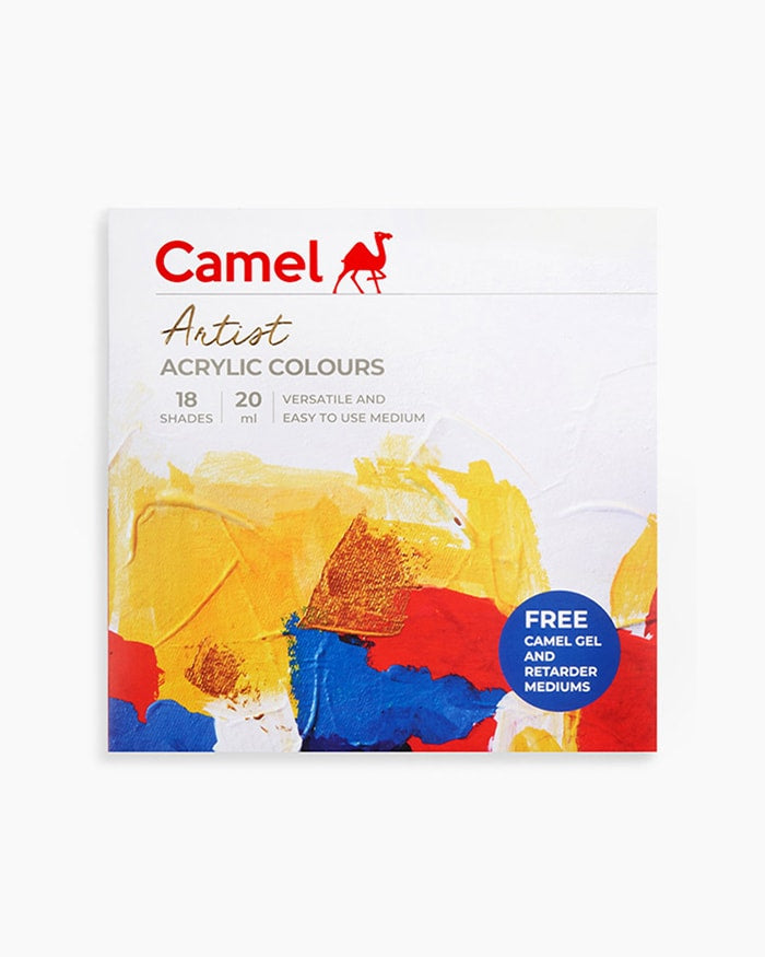 Camel Artist Acrylic Colour 20ml (18 Shades)