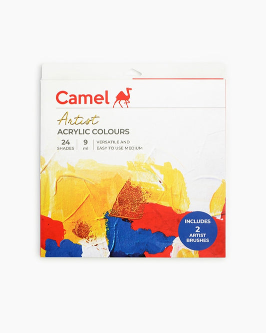 Camel Artist Acrylic Colour 9ml (24 Shades)