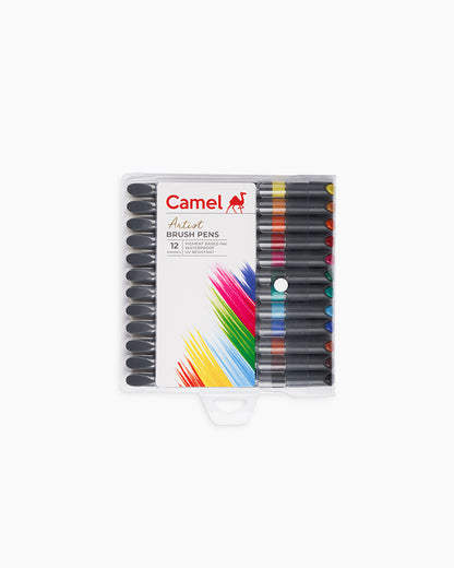 Camel Artist Brush Pen ( 12 Shades)