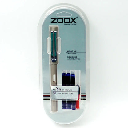 Zoox INK-IT CHROME A9 Fountain Pen