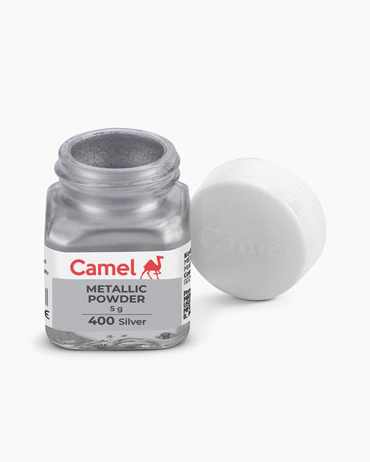 Camel Acrylic Metallic Powder Silver - 10g