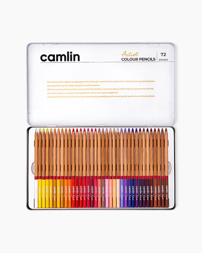 Camlin Artist Colour Pencil (72 Shades)
