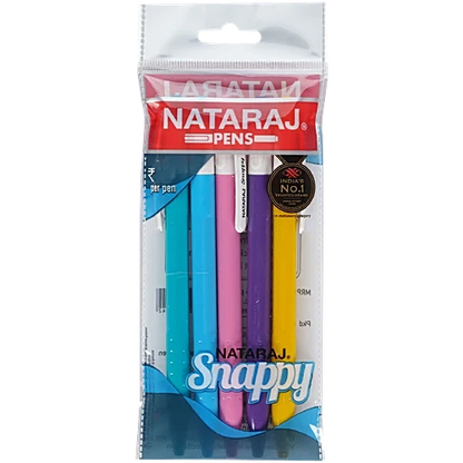 Nataraj SNAPPY Ball Pen (Pack of 10)