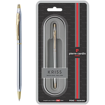Pierre Cardin KRISS WHITE GOLD Ball Pen