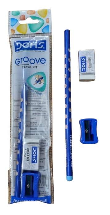 Doms GROOVE PLUS Pencil Kit (Pack of 5)