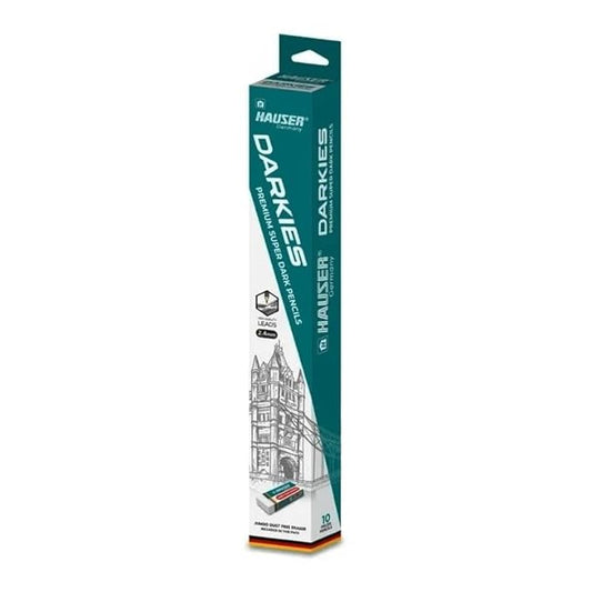 Hauser Artz DARKIES Wooden Pencil (10Pcs Box)