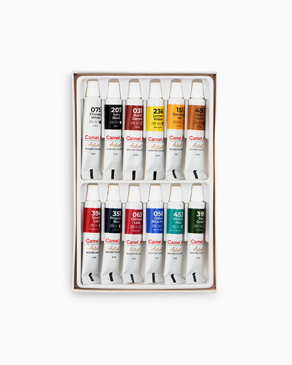 Camel Artist Water Colour Tube 5ml (12 Shades)