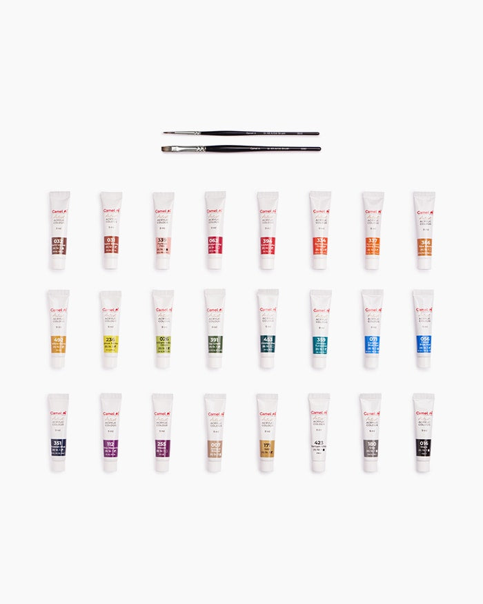 Camel Artist Acrylic Colour 9ml (24 Shades)