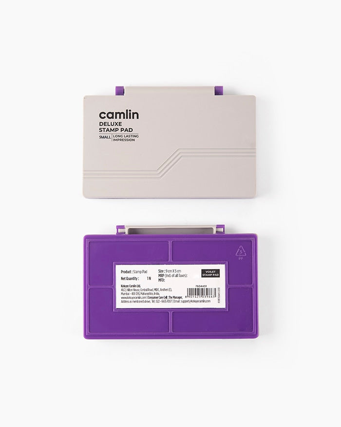 Camlin Stamp Pad Small - Voilet (Pack of 2)