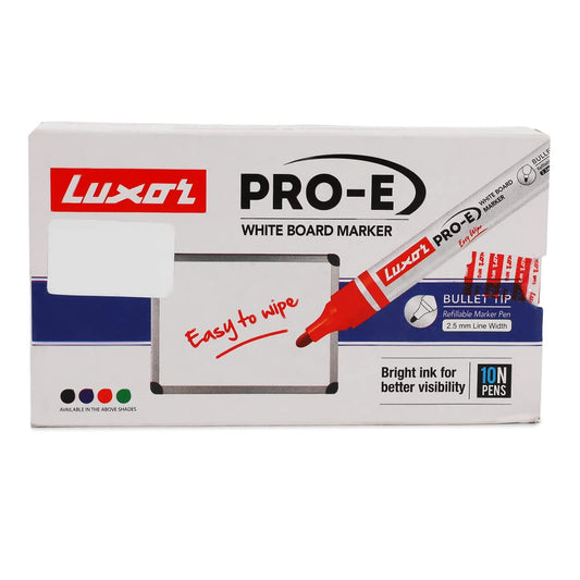 Luxor PRO-E WHITE BOARD Marker (Pack of 2)
