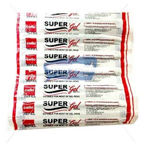 Cello SUPER GEL Refill (10Pcs)