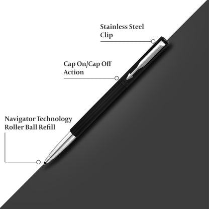 Parker VECTOR STANDARD Roller Ball Pen With Chrome Trim