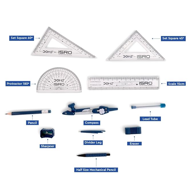 Doms ISRO Mathematical Instrument Box