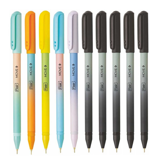 Flair MOVE Ball Pen (Pack of 10)