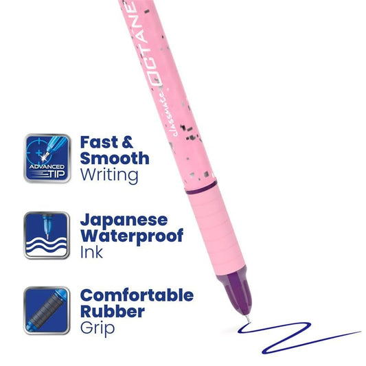 Octane GEL SHINING Pen (Pack of 10)