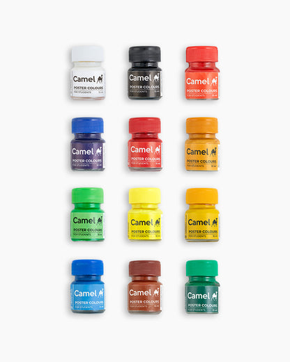 Camel POSTER COLOUR 12 Shades