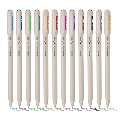Hauser XO Gel Pen Assorted (Set of 12)