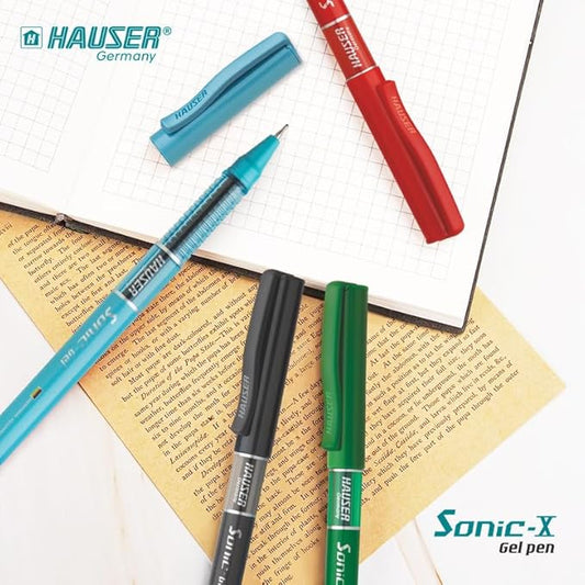 Hauser SONIC X Gel Pen (Pack of 10)
