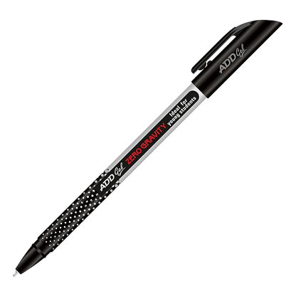 Zero Gravity Gel Pen- Black (Pack Of 5 Pens)