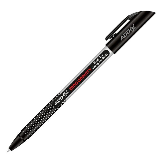 Zero Gravity Gel Pen- Black (Pack Of 5 Pens)