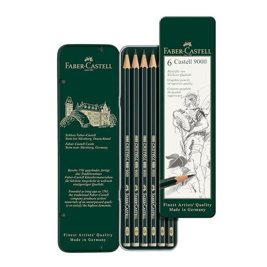 Faber-Castell DRAWING Pencil (Set of 6)