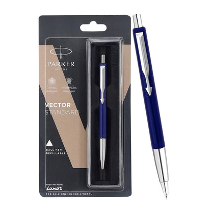Parker VECTOR STANDARD Ball Pen with Chrome Trim