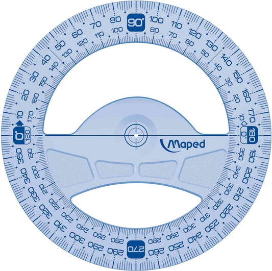 Maped 360 degree TRANSPARENT PROTECTOR- 15cm