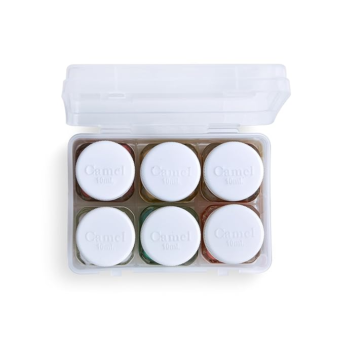 Camel Acrylic Metallic Colour 10ml (6 Shades)